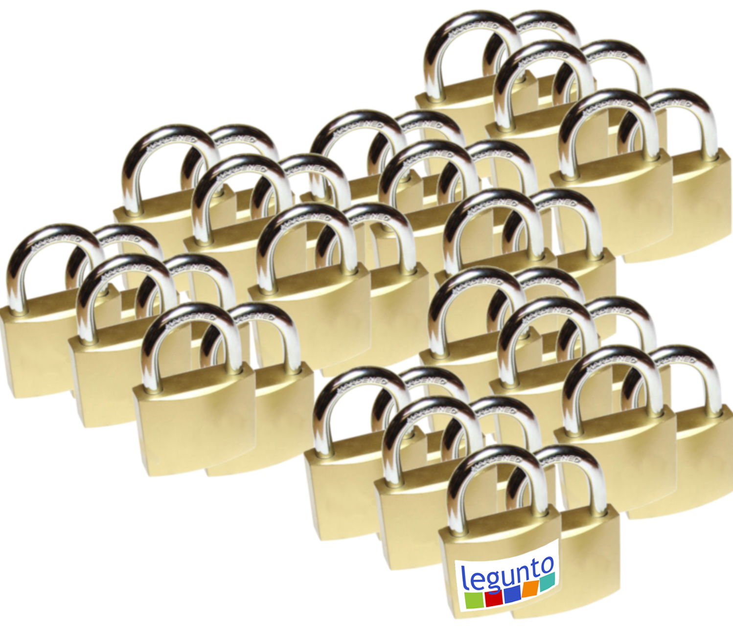 Vorhängeschloss 36er Set